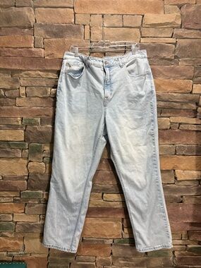 Frye Light Blue Straight Stretch Jeans 16/34